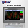 New arrival integrated digital plc controller and touch screen hmi display panel