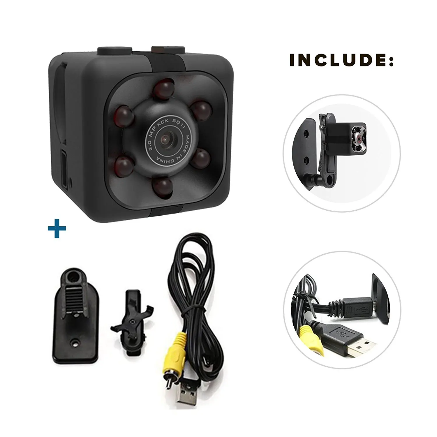 Hd 1080p Mini Micro Camera Wireless Mini Dv Car Camera Mini Camera Sq11