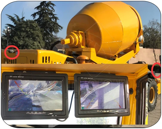 self loading concrete mixer truck