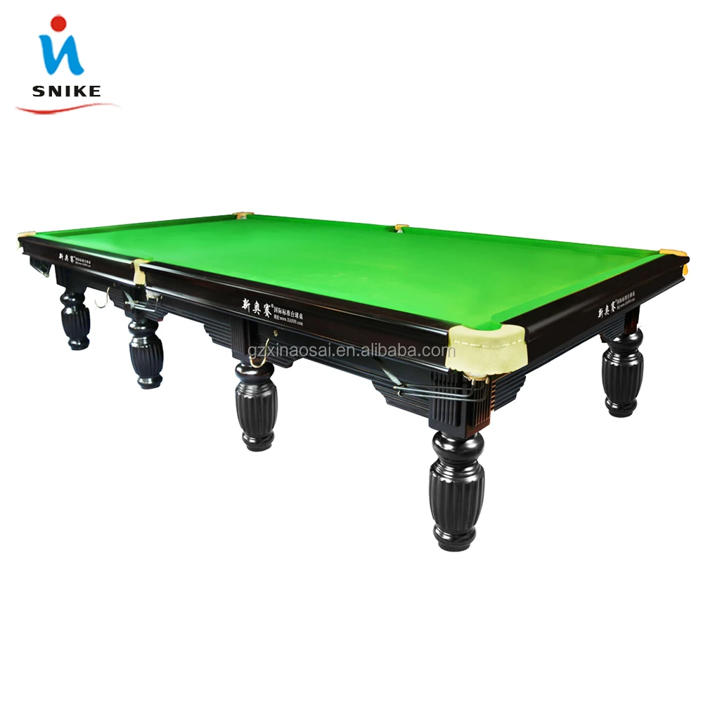 Solid Wood 12ft Snooker Table 12f Profesionales Slate Snooker Table