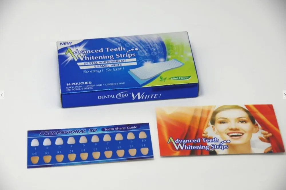 Sparkling White Smiles Advanced Teeth Whitening Strips ...