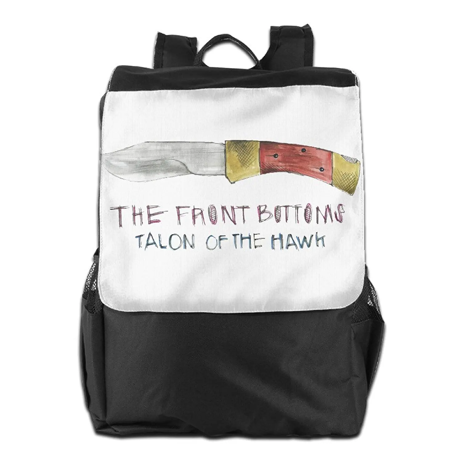 Front Bottoms Talon Of The Hawk Daypack Travel Backpack For Men Women Boy Girl