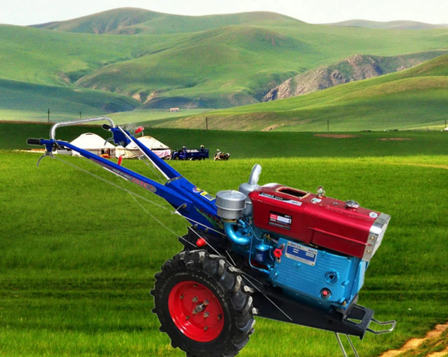 Electric Farm Machine Cultivator Weeder Manual Rotary Tractor Lawn