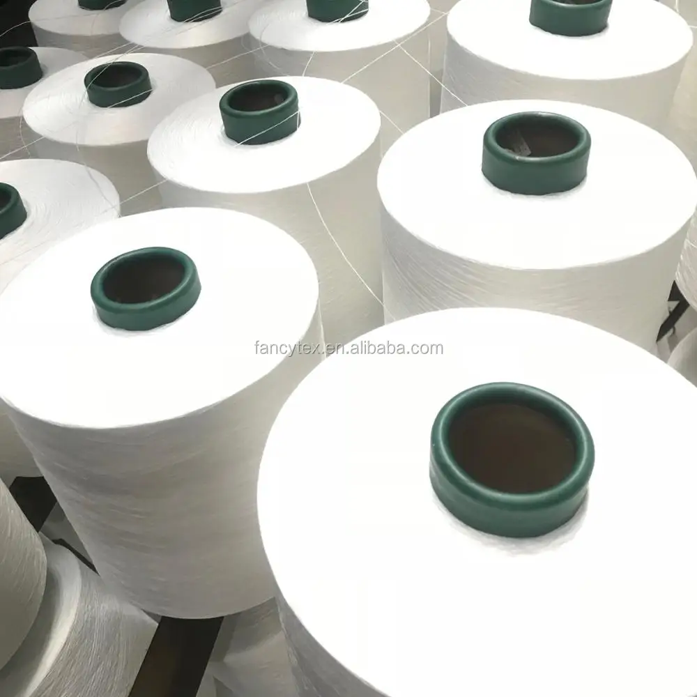 
polyester + cation dyeable Air textured yarn 500D 600D 900D 1000D 1200D melanged yarn cationic 