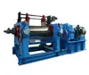 XK450 hardened gear reducer three rolls open mixing mill machine with blender