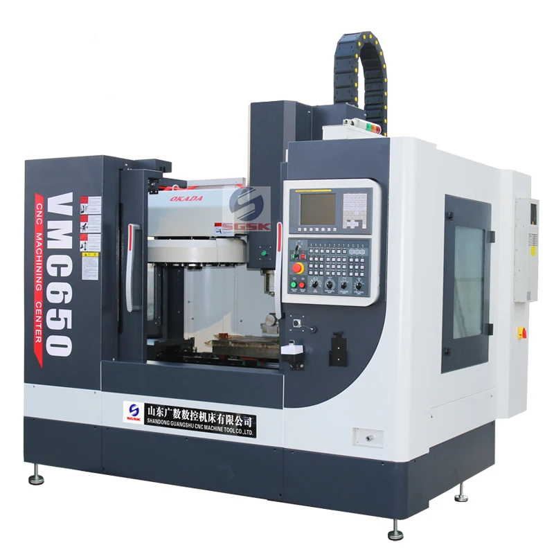 Vmc650 China Milling Machine Cnc Mini Machining Center Cnc Milling