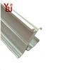 Clip-In Shelf PVC Plastic Double Data Price Label Strip with Lock Top for Shelves