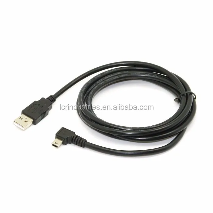 90 Degree Left Right Angle Mini Usb Cable Mini Usb 2.0 Data Charger Cable Buy Usb To Mini Usb