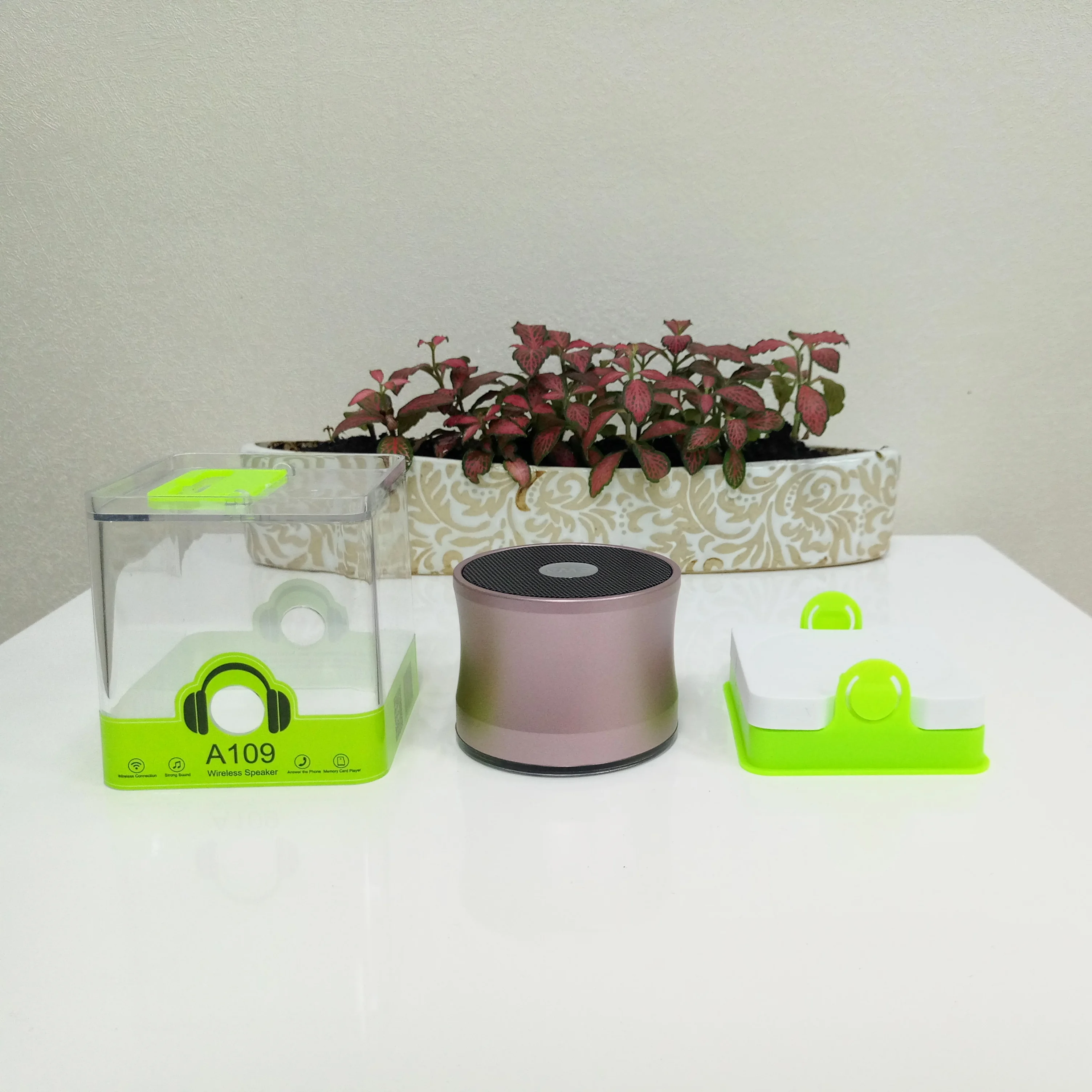 EWA A109 classic metal subwoofer bluetooth mini speaker hifi with mic - ANKUX.COM