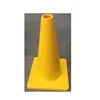 Reflecting Plastic 450mm Yellow PVC Traffic Cone With High Intense Grade Reflective