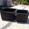 500l food grade rectangular stack plastic container for breeding