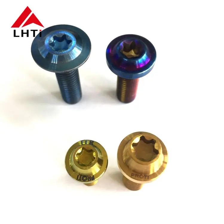 M6 M8 Gr5 TC4 customized proti titanium bolt screw for motorcycle