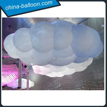 Stage Decoration Giant Inflatable Cloud Balloons Cloud Shaped