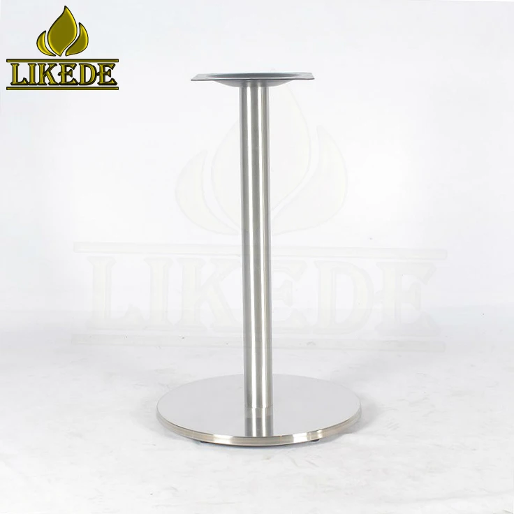 Wholesale Cheap Round Stainless Steel Dining Table Base Leg Circle Furniture Legs