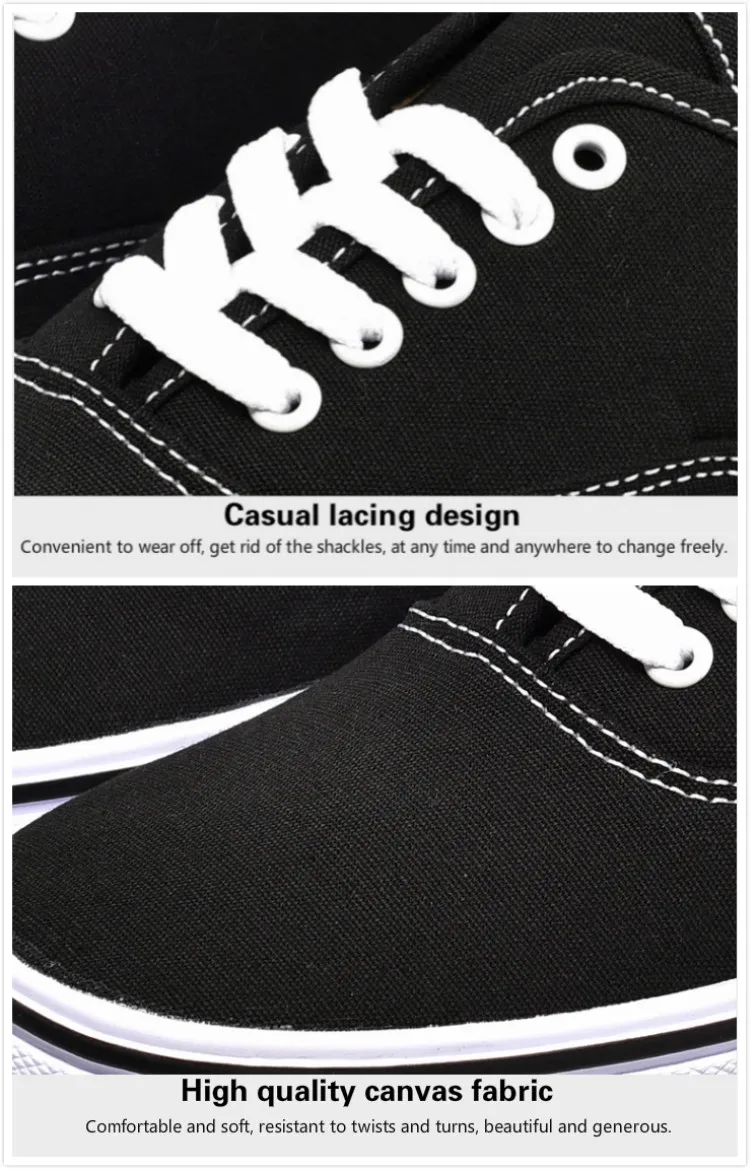  Flat canvas sneakers custom sport boat board Shoes skateboard shoes