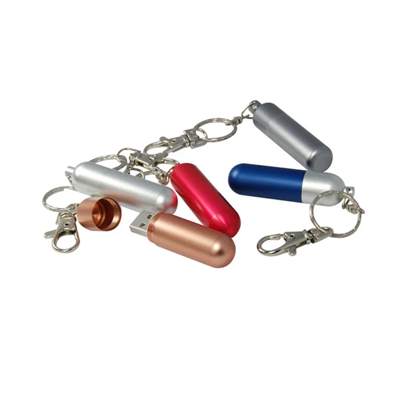 Capsule USB Flash Disk 8GB Metal Popular USB Flash Drive - ANKUX.COM