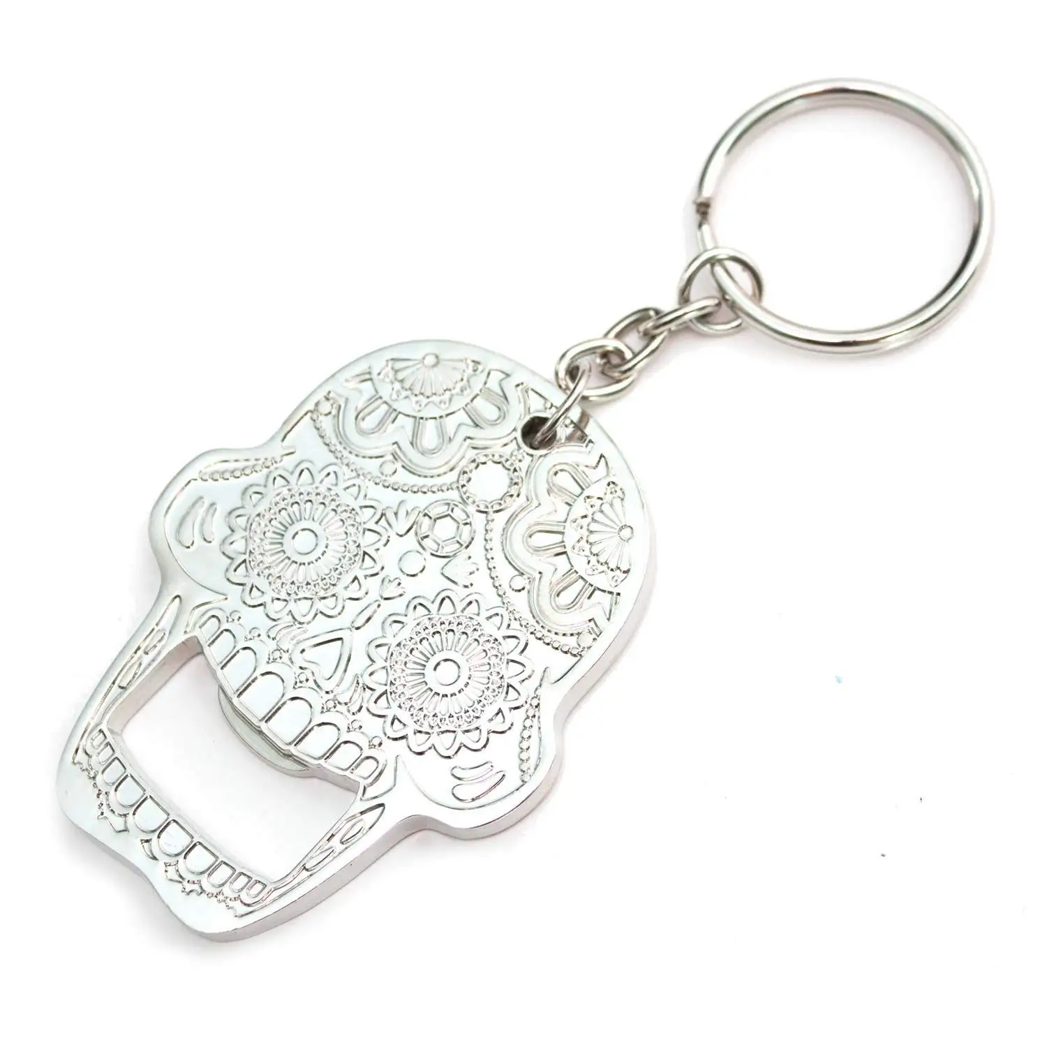DEYYA Horse Flames Leather Key Case Wallets Unisex Keychain Key Holder with 6 Hooks Snap Closure
