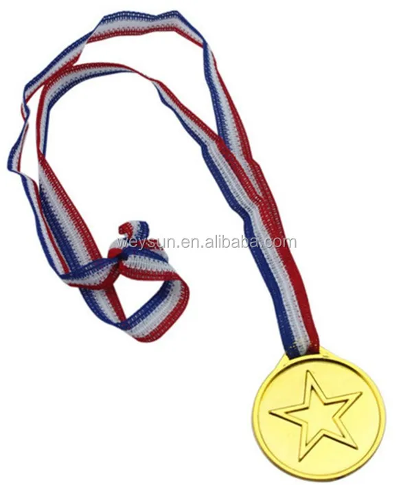 50x-Kinder-Gold-Plastik-Gewinnermedaillen,Sporttag,Partytasche,Preisverleihungen 