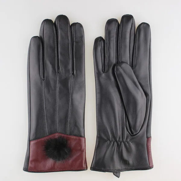 Wholesale custom made women leather gloves in Europe