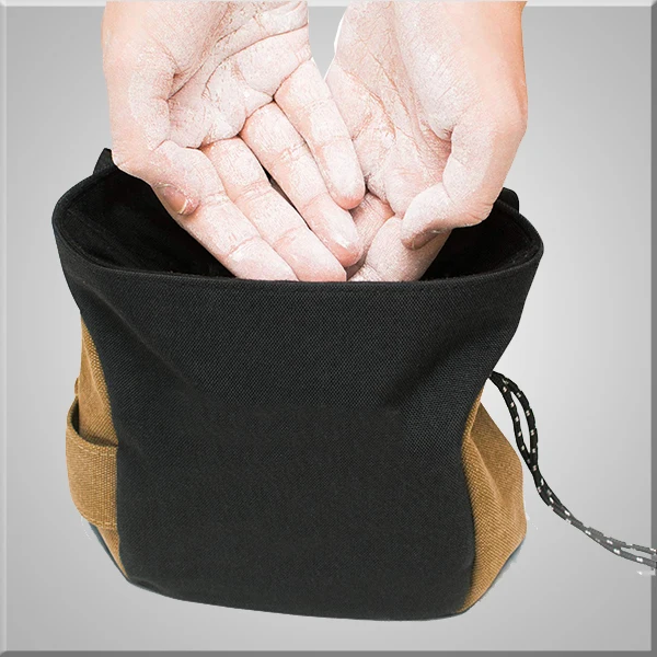 Fashion And Waterproof Canvas Rock Climbing Chalk Bag,Best Selling