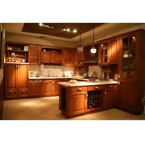 Wooden Cooking Cabinet Kitchen Almirah Designs