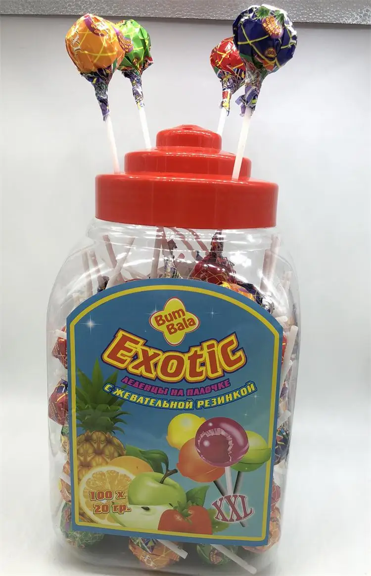 Kids Lover Multicolor Fruit Flavors Sweet Hard Candy Lollipop Buy
