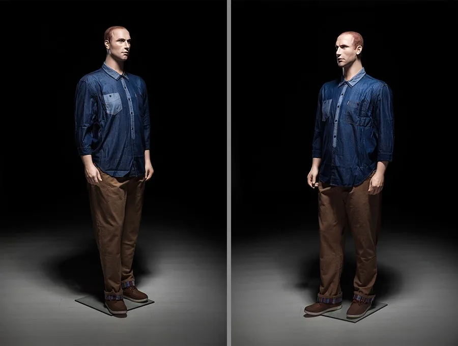 Fat Men Mannequins Plus Size Man Full Body Dummy Plusman2 - Buy Plus