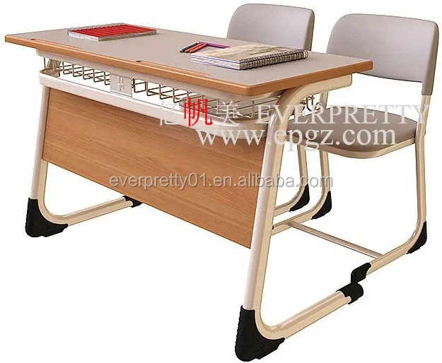 Double Combination Desk And Chair Table Chair Buy Combination