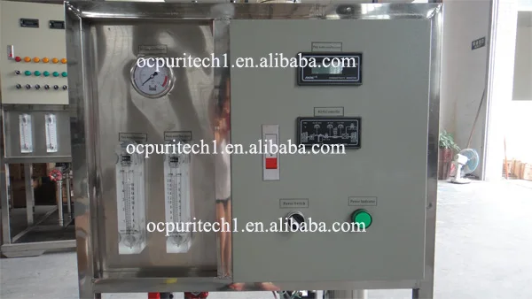 Chinese manufactured 800GPD industrial water purifier RO system treatment with water tank for sale
