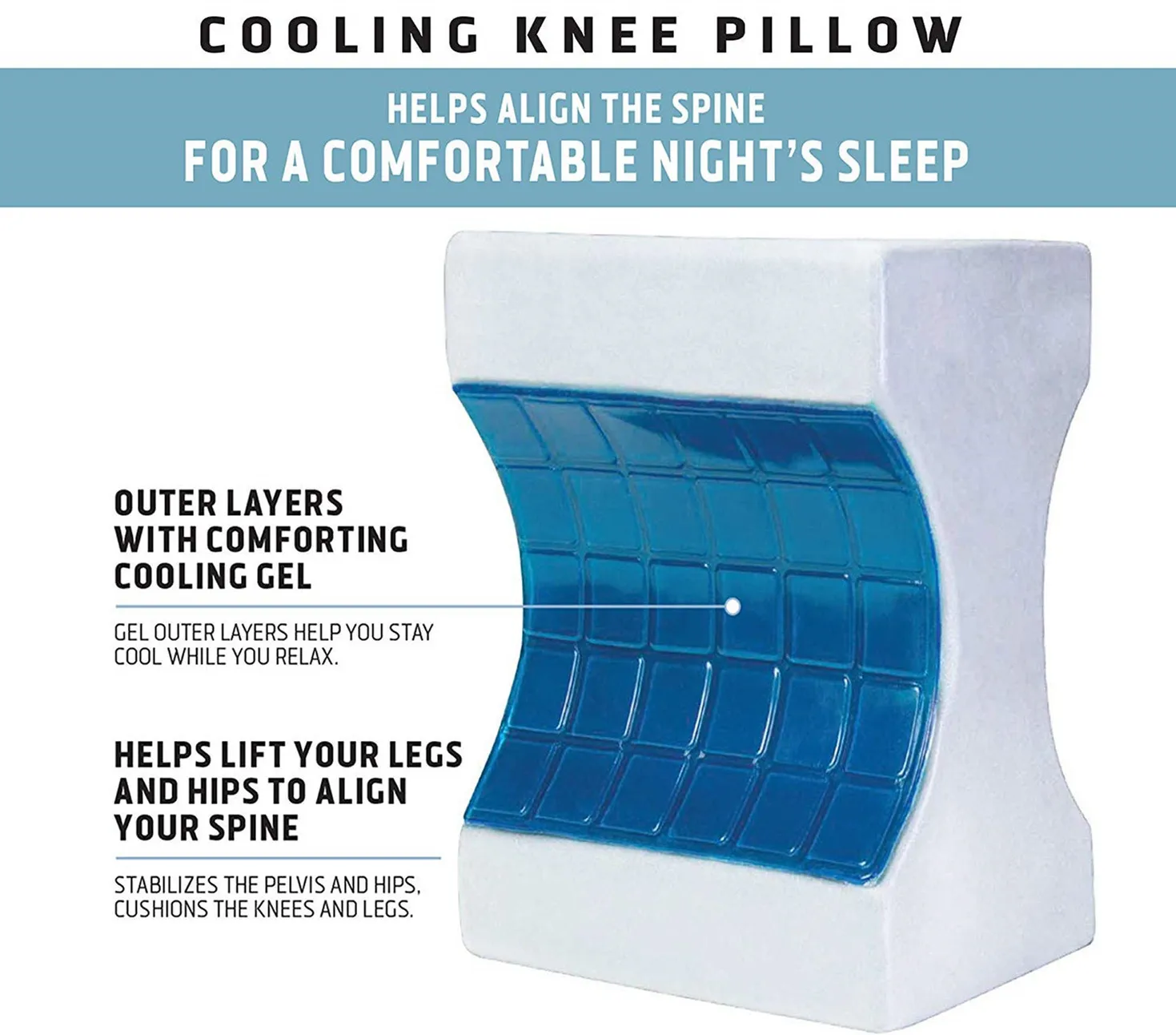 cooling leg pillow