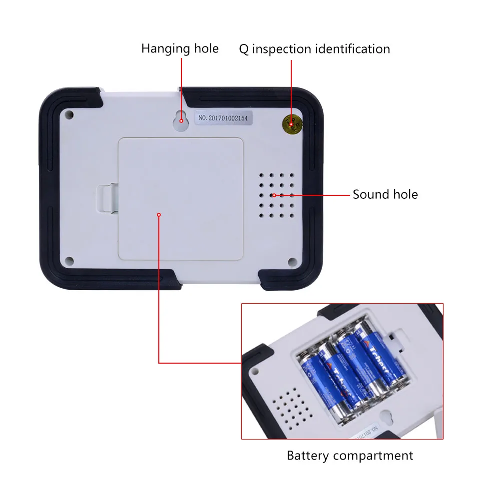 HT-2000 Digital Carbon Dioxide Detector CO2 Analyzer Air Quality Detector Temperature and Humidity meter