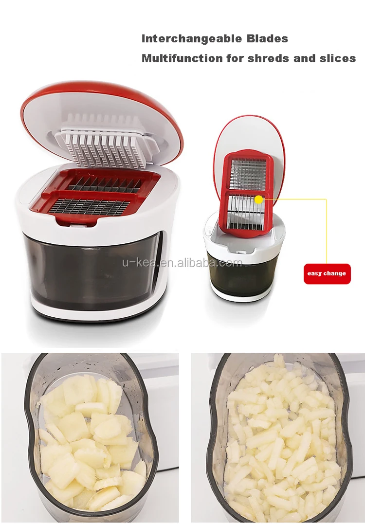Amazon Kitchen Accessories Multifunctional Stainless Steel Blade Garlic Press Garlic Chopper and Crusher 2 in 1