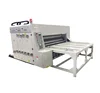 Corrugated Cardboard Double 2 colors Chain Driver Feeding Flexo Printing Printer Machine