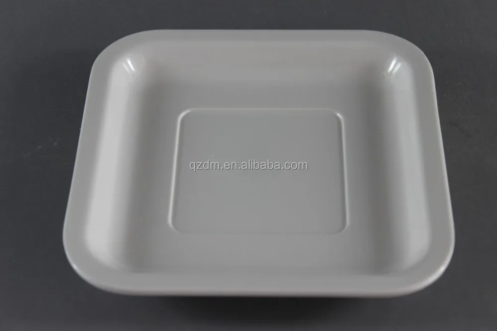 6 Inch Melamine Square Dish And Square Plate