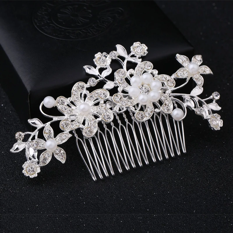 crystal hair accessories