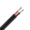 Twin Cores Copper Wire Dual Cores Solar PV Cable 2x6mm2 2x4mm2 twin core solar cable