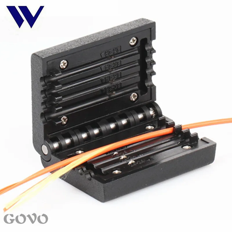 Fiber Optic Tool Longitudinal Loose Tube Buffer Slitter Black 4.511mm