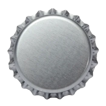 Silver Customized Logo Metal Beer Bottle Crown Cap - Buy Bottle Crown ...