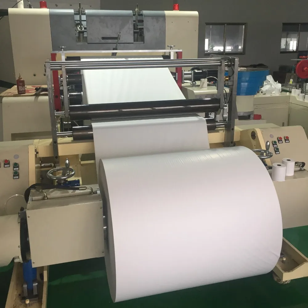 自动热敏纸卷分切复卷机纸卷切割机出售加拿大泰国