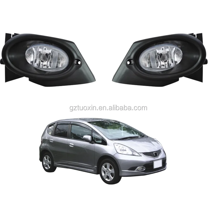 Left+Right Fit 2015 2016 2017 Honda Fit JAZZ Front Fog Lamp Light W Cover Wiring
