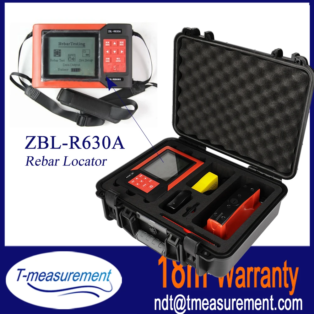 Zblr630a Scanner Edition Rebar Locator,Concrete Rebar Scanner,Wall