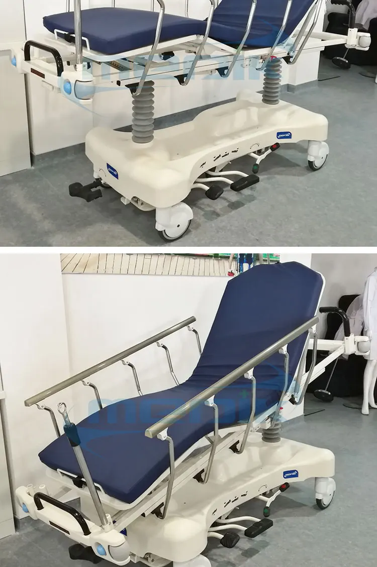 Iso9001&13485 China Manufacturer Hospital Gurney Cart Xray Hydraulic