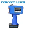 Guide Rail Eco Solvent Media Sticker Handheld Inkjet Printer For Expiry Date Code Bottle Time