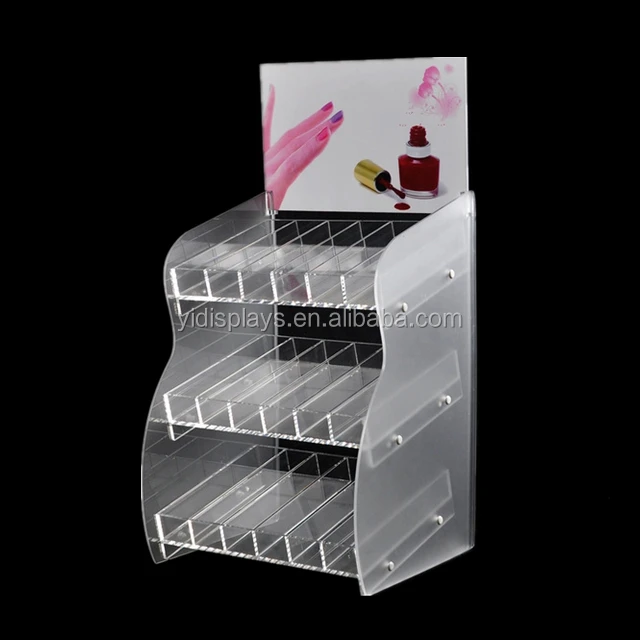 Acrylic Opi Nail Polish Rack Nail Stand Holder Shelf Nail Polish Rack Display Buy Nail Polish