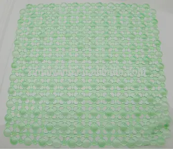 Green High Quality Transparent Pvc Non Slip Bath Mat Rugs And