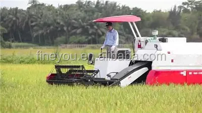 rice combine harvester