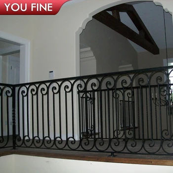 Modern Classic Wrought Iron Railings Metal Railing Outdoor Stairs - Buy ...