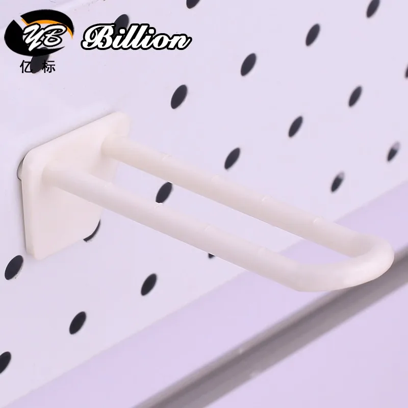 Direct Acrylic Hooks Security Display Plastic Pegboard Hooks Euro Hooks