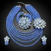 crystal jewellery/ beads jewelry set/ ali express jewelry set