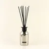 Glass luxury reed diffuser and silk printing reed diffuser bottles for home decoration and party